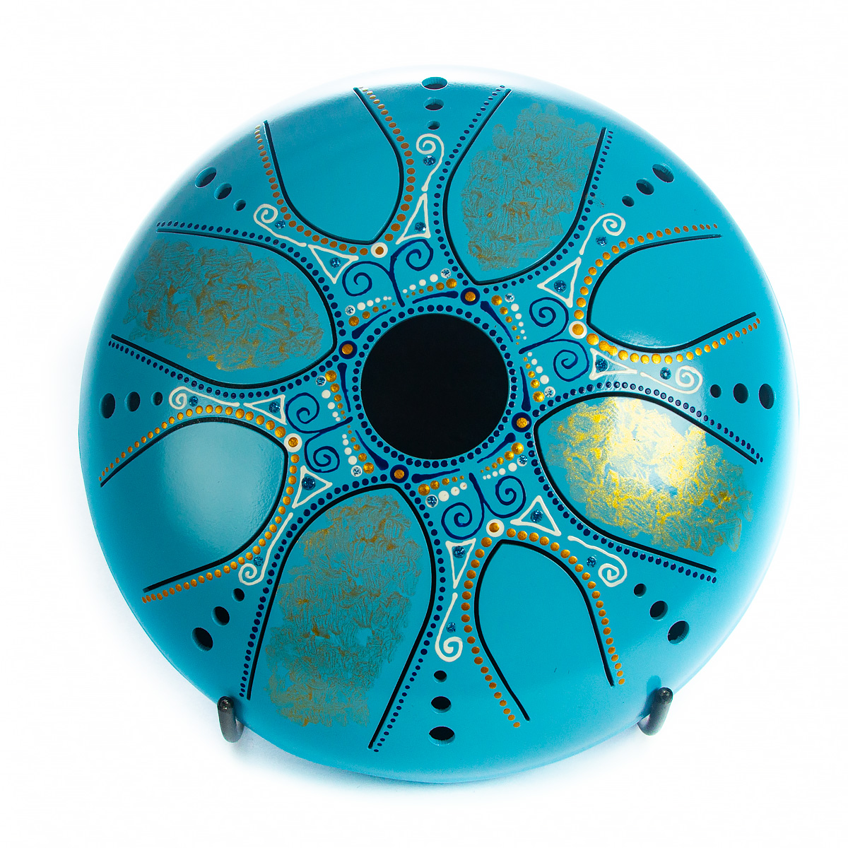 Painted Chakra Drum – Here and Now