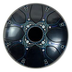 Painted Chakra Drum – Night Ornament