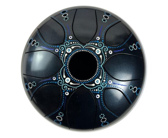 Painted Chakra Drum – Night Ornament