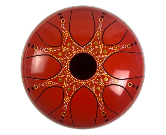 Painted Chakra Drum – Sunlit Kiss
