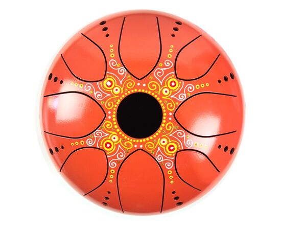 Painted Chakra Drum – Golden Morning